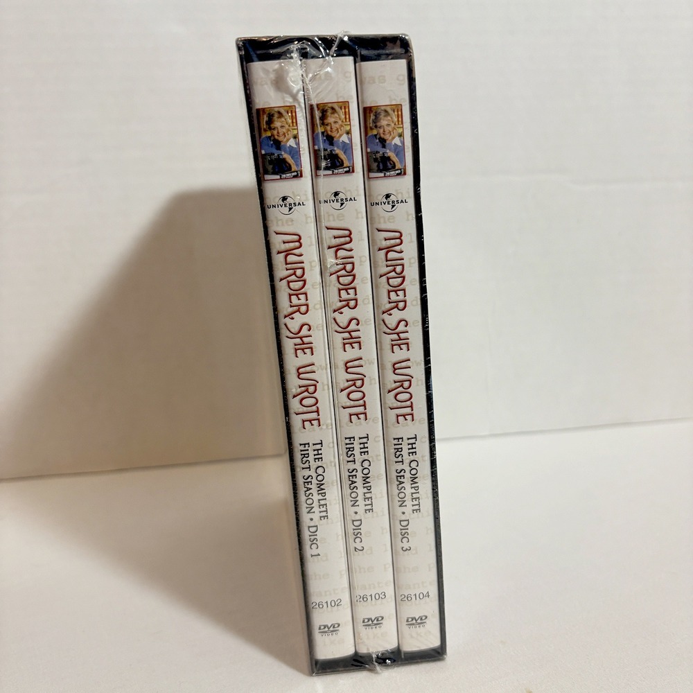 Murder She Wrote The Complete First Season DVD Box Set NEW SEALED - Picture 4 of 9